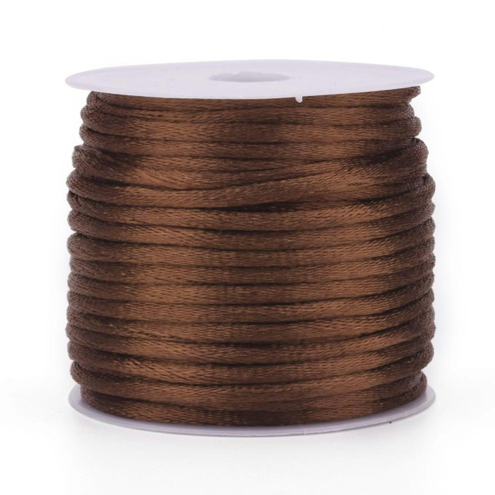 Camel Satin Rattail Cord - 10m/2mm