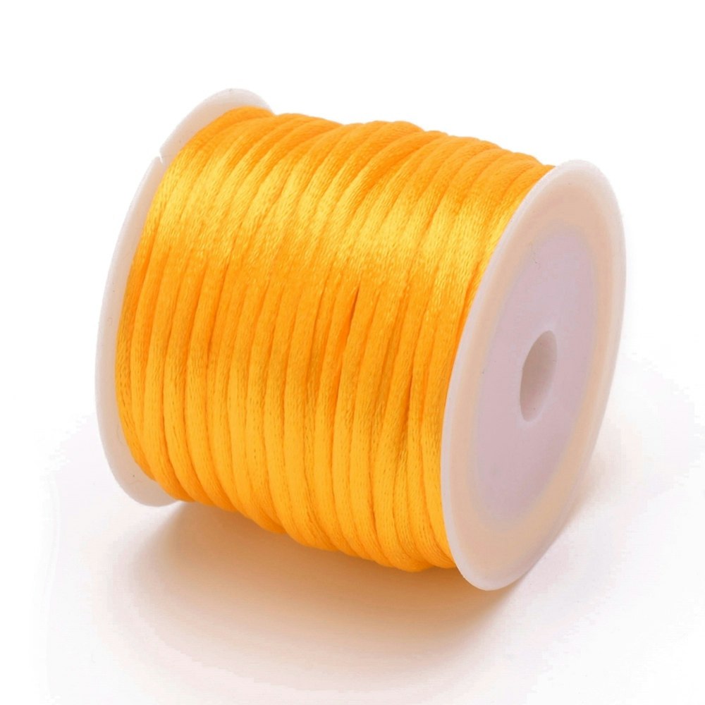 Gold Satin Rattail Cord - 15m/1,5mm