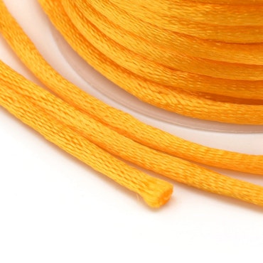 Gold Satin Rattail Cord - 15m/1,5mm