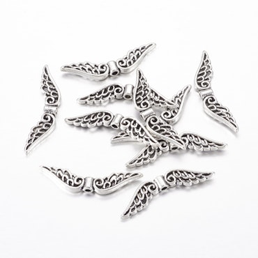 Mellandel, Änglavingar, 7,5x30mm, 20st