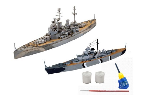 First Diorama-Bismarck Battle, Starter Set, 1:1200
