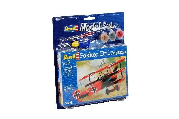 Fokker Dr.1 Triplane, Starter Set, 1:72