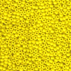 MIYUKI, Japanese Seed Beads, Round, 8/0, Opaque Yellow