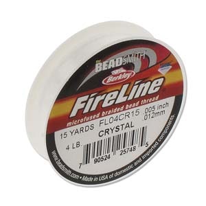 Fireline, 4 LB, Crystal, 0,005 In/ 0,12mm