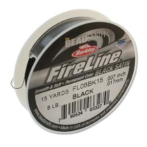 Fireline, 8 LB, Black, 0,007 In/ 0,17mm
