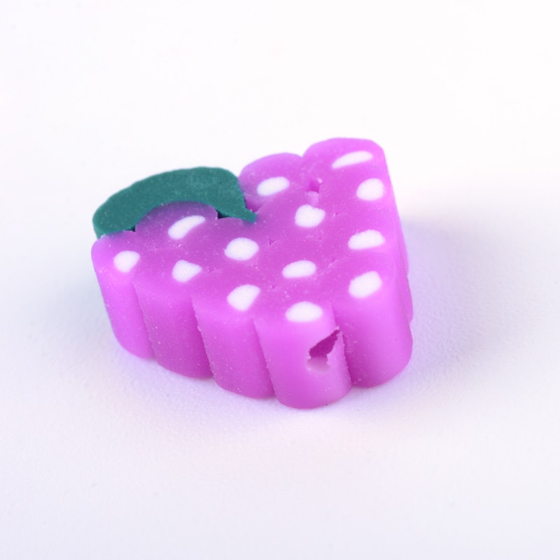 Polymerlerpärlor, Frukt, 100 Stycken