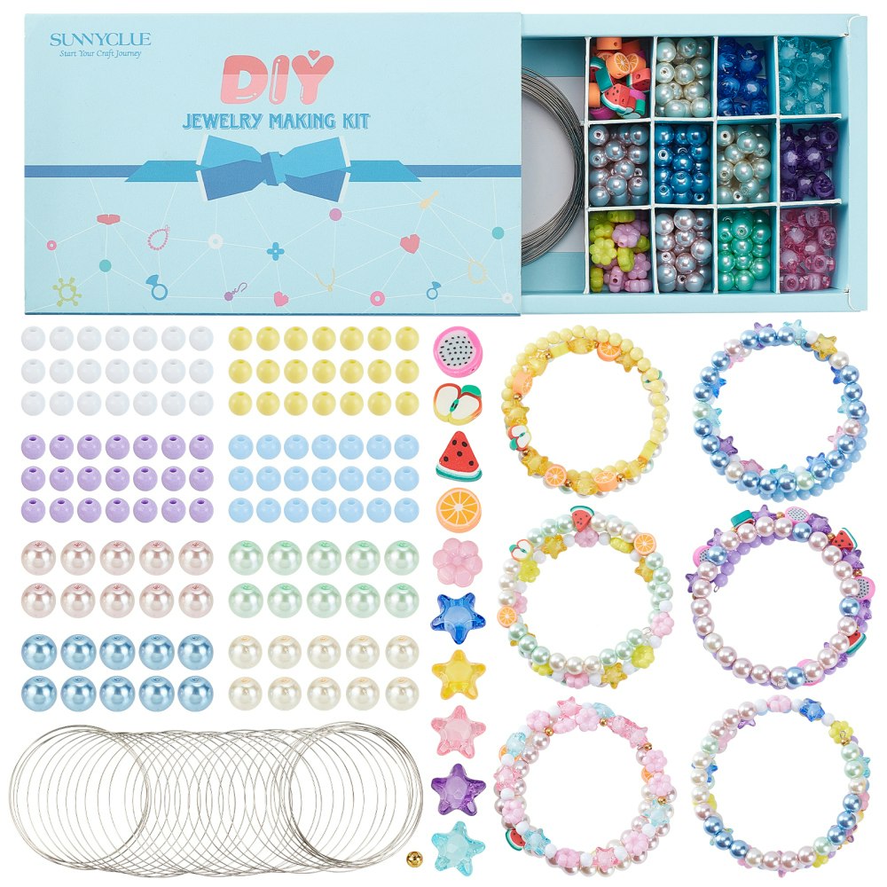DIY-smyckeskit, Frukt och sommartema, Armband