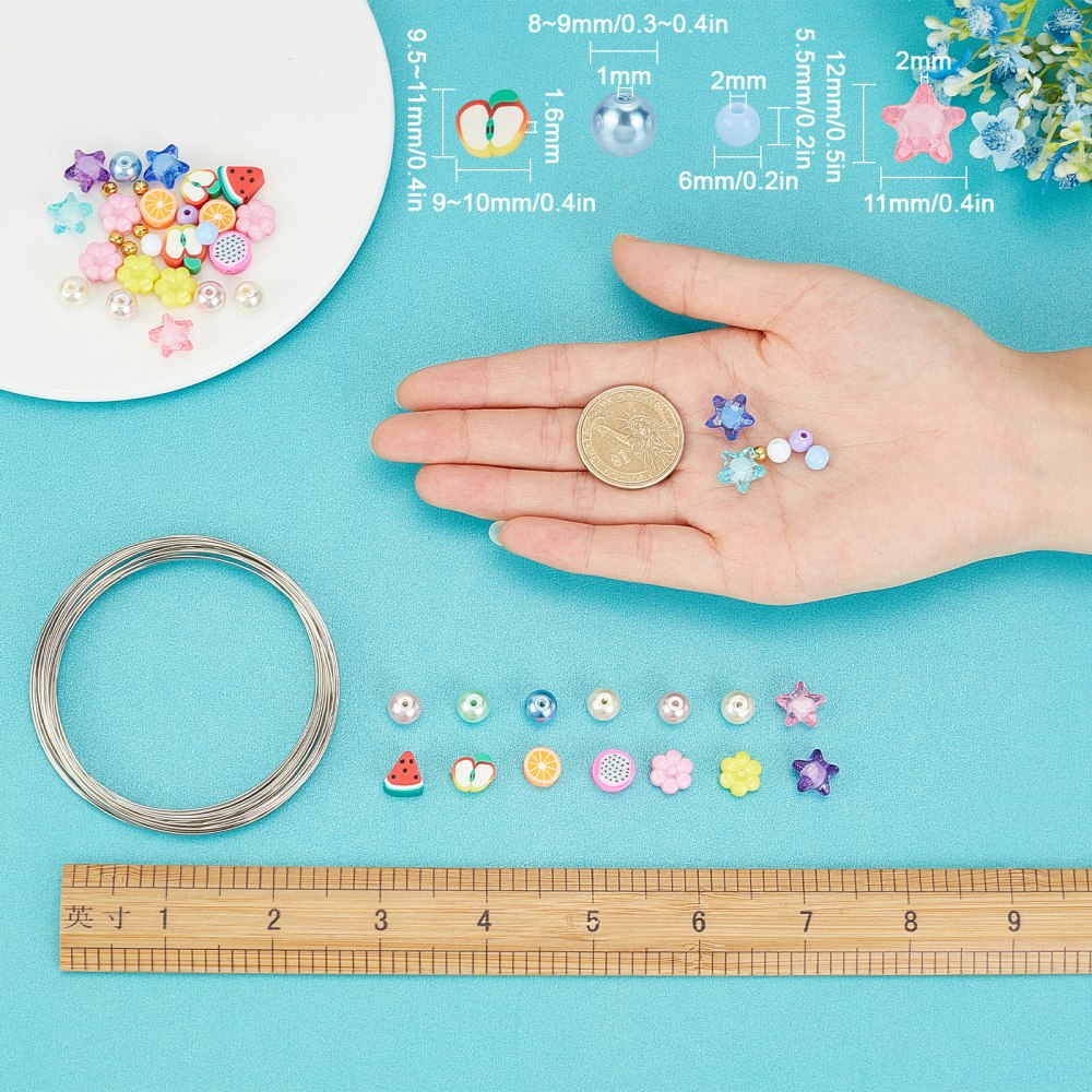 DIY-smyckeskit, Frukt och sommartema, Armband