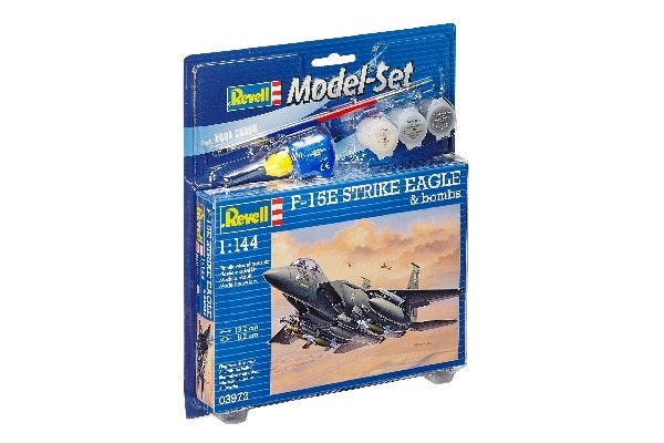 F-15E Strike Eagle and Bombs, Starter Set, 1:144