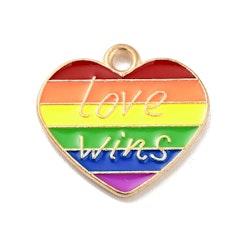 Pride berlock, "Love Wins", 5st