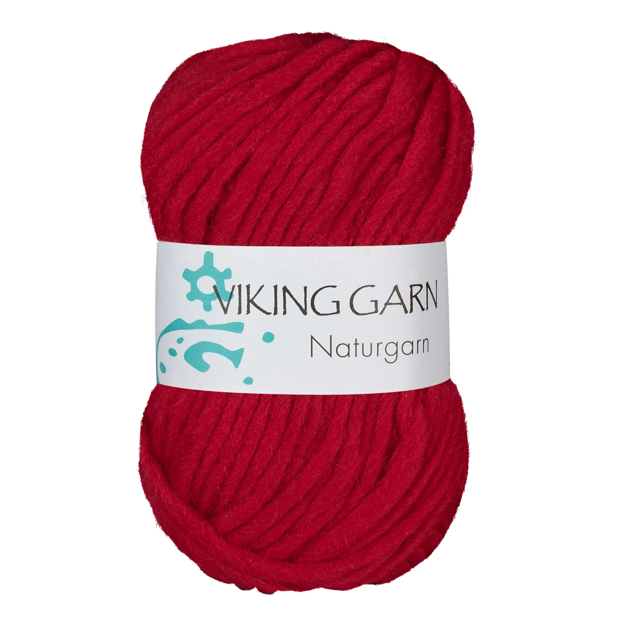 Naturgarn, 50g, Röd, 650