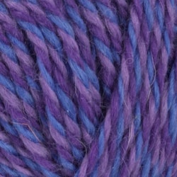 Garn Sportsragg, 50g, Flerfärgad Lila, 589