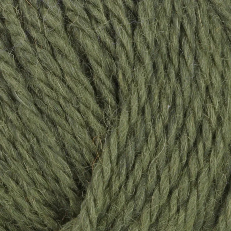 Garn Sportsragg, 50g, Mörk Grön, 532