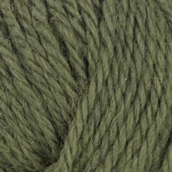 Garn Sportsragg, 50g, Mörk Grön, 532