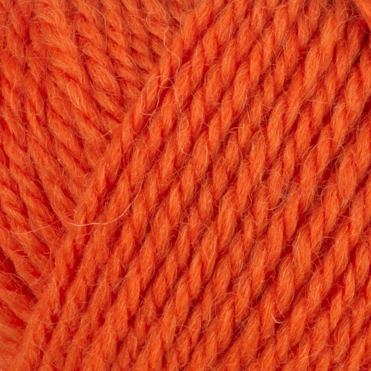 Garn Sportsragg, 50g, Orange, 551