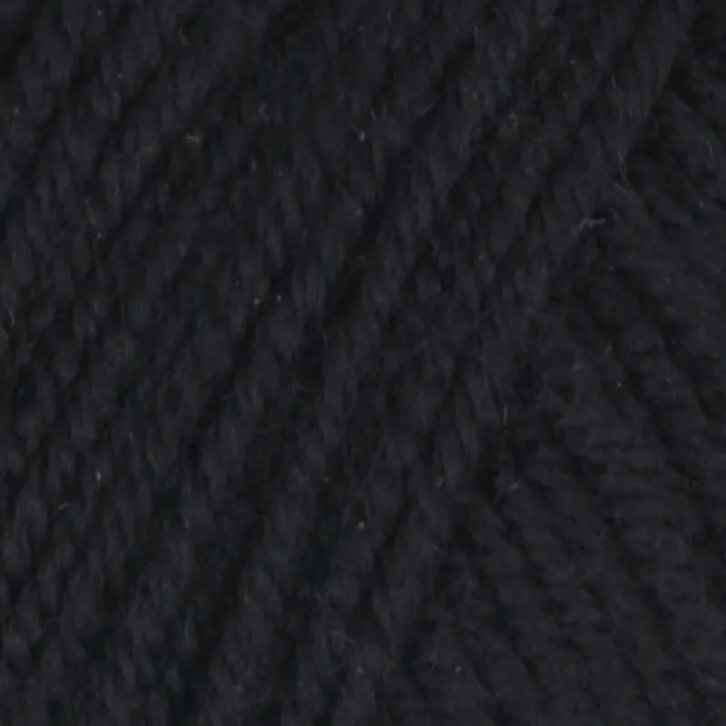 Garn Baby Merino, 50g, Svart, 203