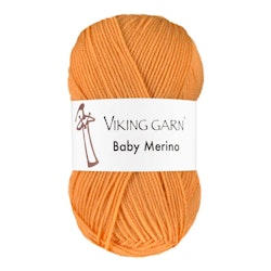 Garn Baby Merino, 50g, Gul, 245