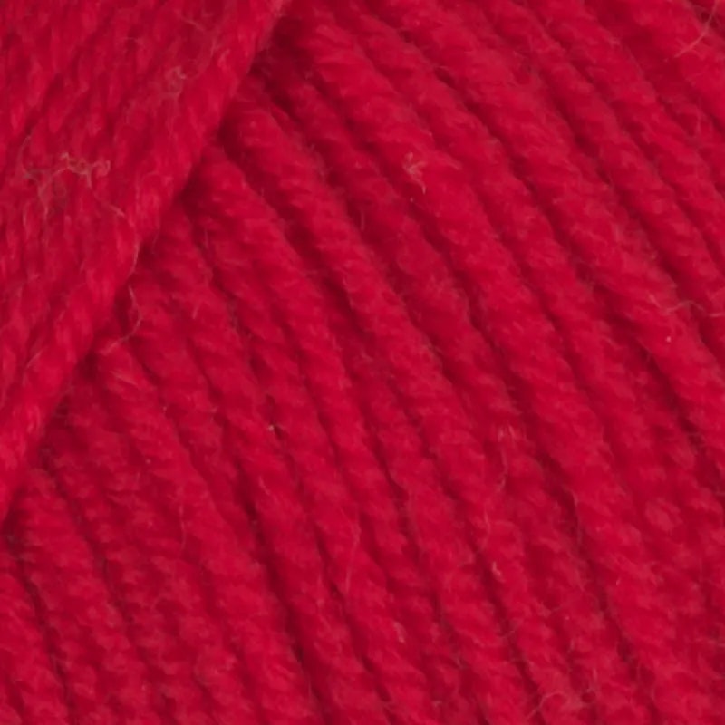 Garn Baby Merino, 50g, Röd, 250