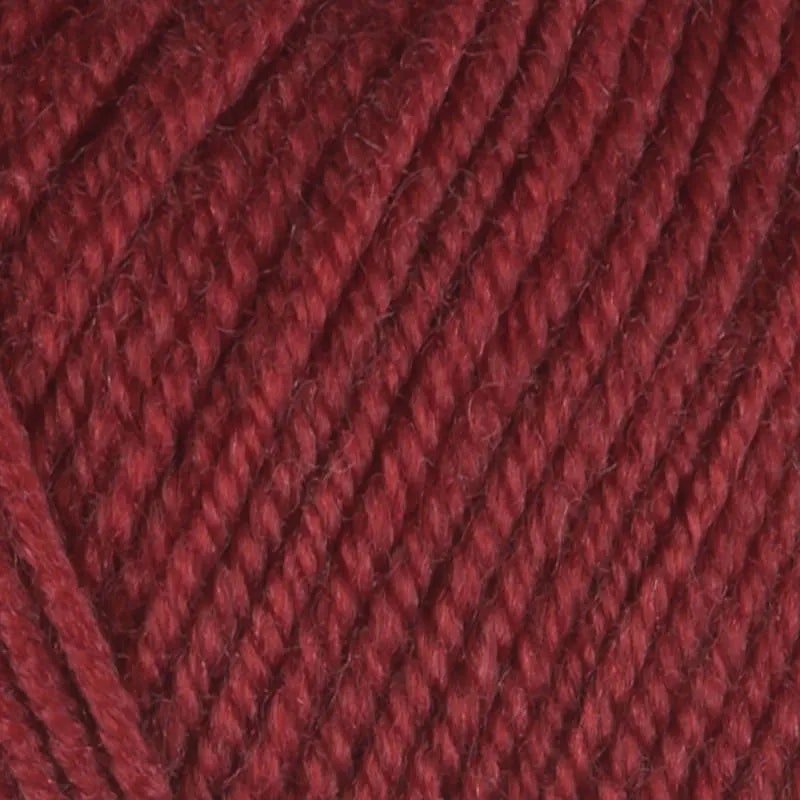 Garn Baby Merino, 50g, Mörkröd, 256