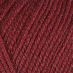 Garn Baby Merino, 50g, Mörkröd, 256