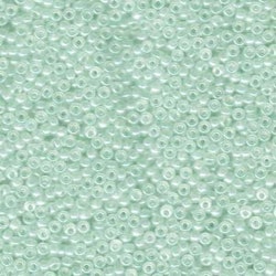 MIYUKI, Japanese Seed Beads, Round, 11/0, Seafoam Green Luster