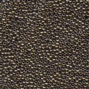 MIYUKI, Japanese Seed Beads, Round, 11/0, Dark Bronze