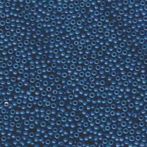 MIYUKI, Japanese Seed Beads, Round, 11/0, Special Dyed Dark Teal Blue