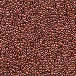 MIYUKI, Japanese Seed Beads, Round, 11/0, Duracoat Galvanized Matte Berry