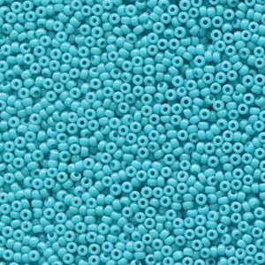MIYUKI, Japanese Seed Beads, Round, 11/0, Duracoat Opaque Dyed Ocean