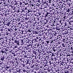MIYUKI, Japanese Seed Beads, Round, 11/0, Duracoat Opaque Dyed Lilac