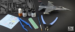 F-16 C/D Night Falcon, Complete Set For Modeling, 1/72