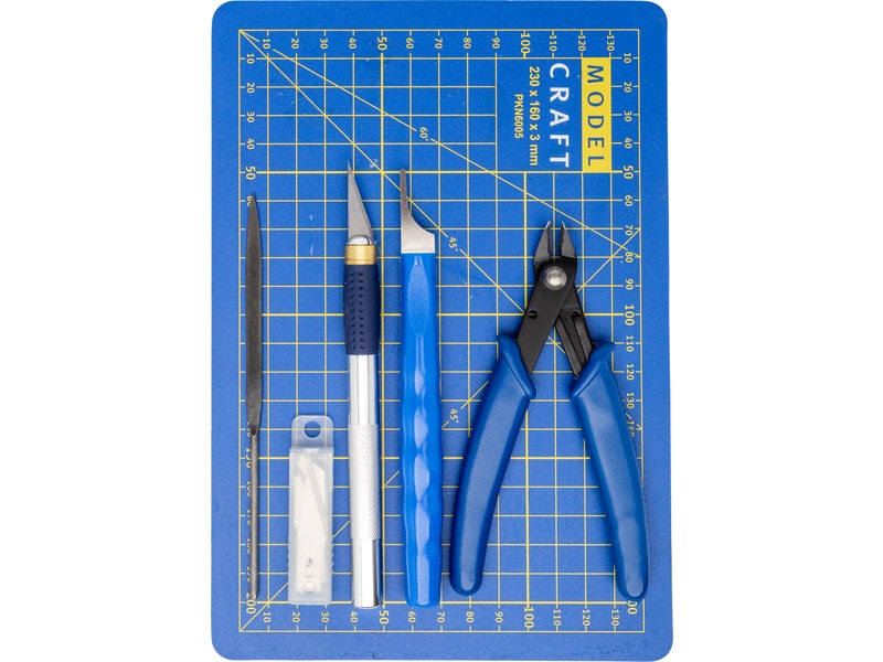 Plastic Modelling Tool Set - 10 pcs.
