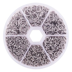 Bindringar, Rostfritt stål,  4~10mm, 1000st