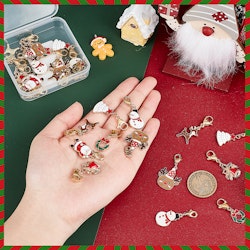 Julberlock/hänge kit, 28st
