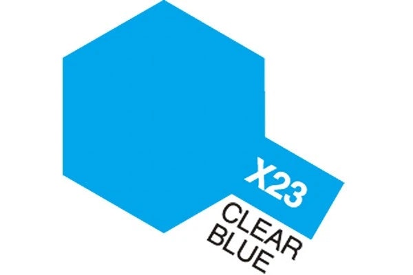 TAMIYA Acrylic Mini X-23 Clear Blue (Gloss)