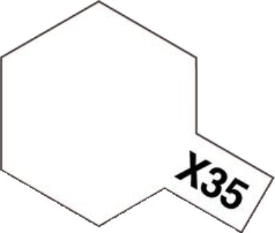 TAMIYA Acrylic Mini X-35 Semi Gloss Clear (Semi Gloss)