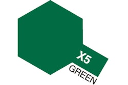 TAMIYA Acrylic Mini X-5 Green (Gloss)