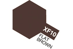 TAMIYA Acrylic Mini XF-10 Flat Brown (Flat)