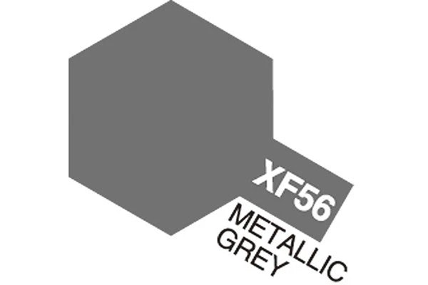 TAMIYA Acrylic Mini XF-56 Metallic Grey (Flat)