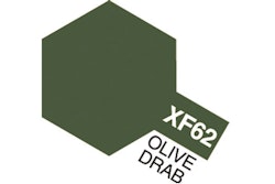 TAMIYA Acrylic Mini XF-62 Olive Drab (Flat)