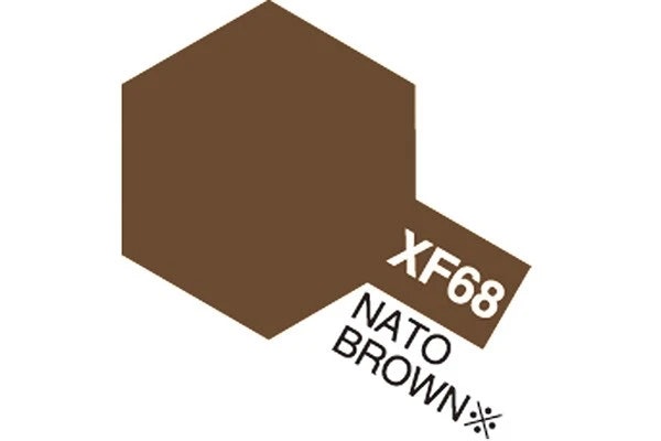 TAMIYA Acrylic Mini XF-68 NATO Brown (Flat)