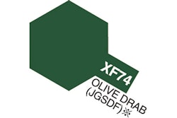 TAMIYA Acrylic Mini XF-74 Olive Drab (JGSDF) (Flat)