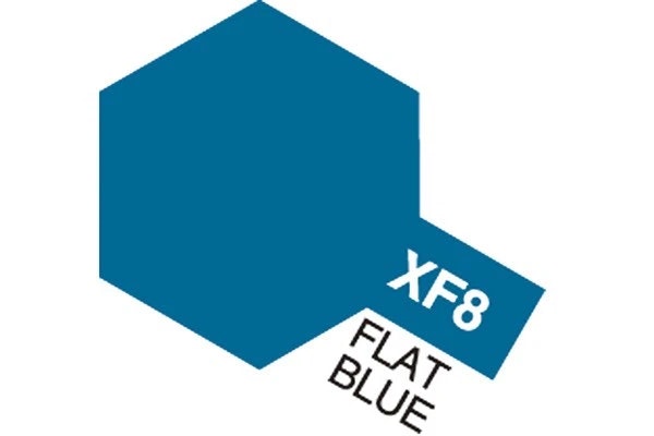 TAMIYA Acrylic Mini XF-8 Flat Blue (Flat)