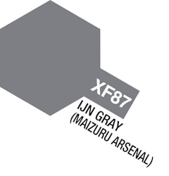 TAMIYA Acrylic Mini XF-87 IJN Gray (Maizuru A.) (Flat)