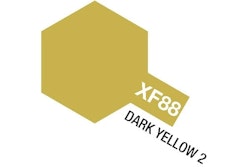 TAMIYA Acrylic Mini XF-88 Dark Yellow 2 (Flat)