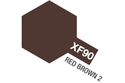 TAMIYA Acrylic Mini XF-90 Red Brown 2 (Flat)