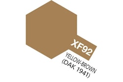 TAMIYA Acrylic Mini XF-92 Yellow-Brown DAK 1941