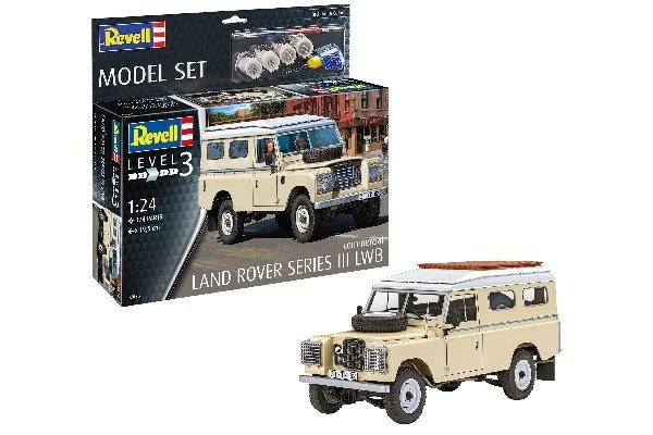 Model Set Land Rover Series III LWB (Commercial), 1/24