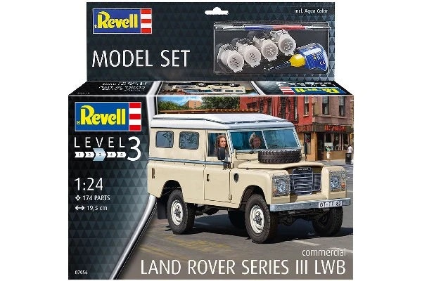 Model Set Land Rover Series III LWB (Commercial), 1/24