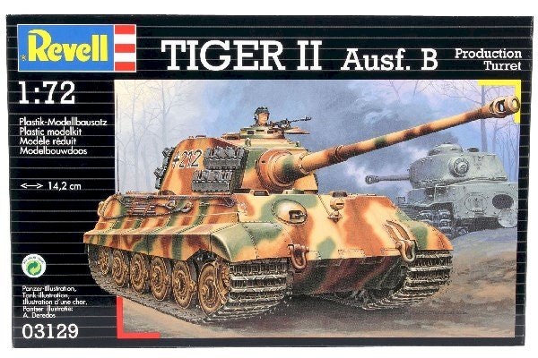 Model Set Tiger II Ausf. B, 1/72